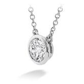 Hearts On Fire Classic Bezel Solitaire Pendant - Dracakis Jewellers